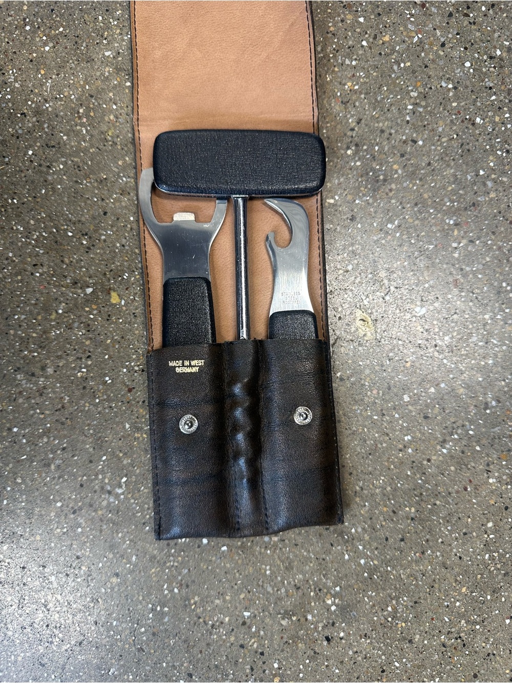 Vintage Playboy Bar Tools Set in a folding case wallet. Brand new.